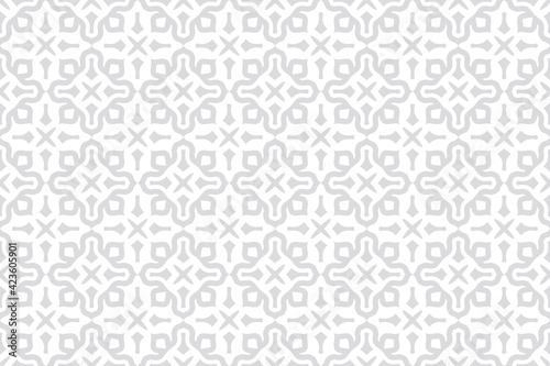 Seamless pattern with abstract geometric vector