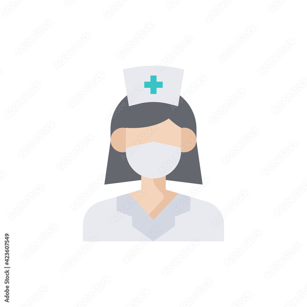 Nurse Icon vector illustration