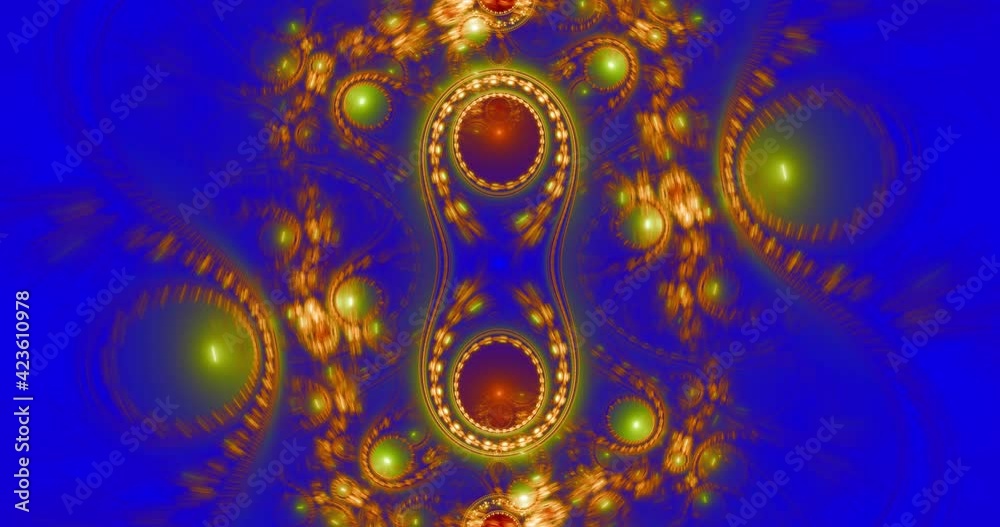 Abstract fractal 4k video made out of interconnected interwoven balanced rings, beams,balls and stars with an intricate wavy decorative pattern in changing vivid colors. Abstract fractal 4k video made out of interconnected interwoven balanced rings, beams,balls and stars with an intricate wavy decorative pattern in changing vivid colors.