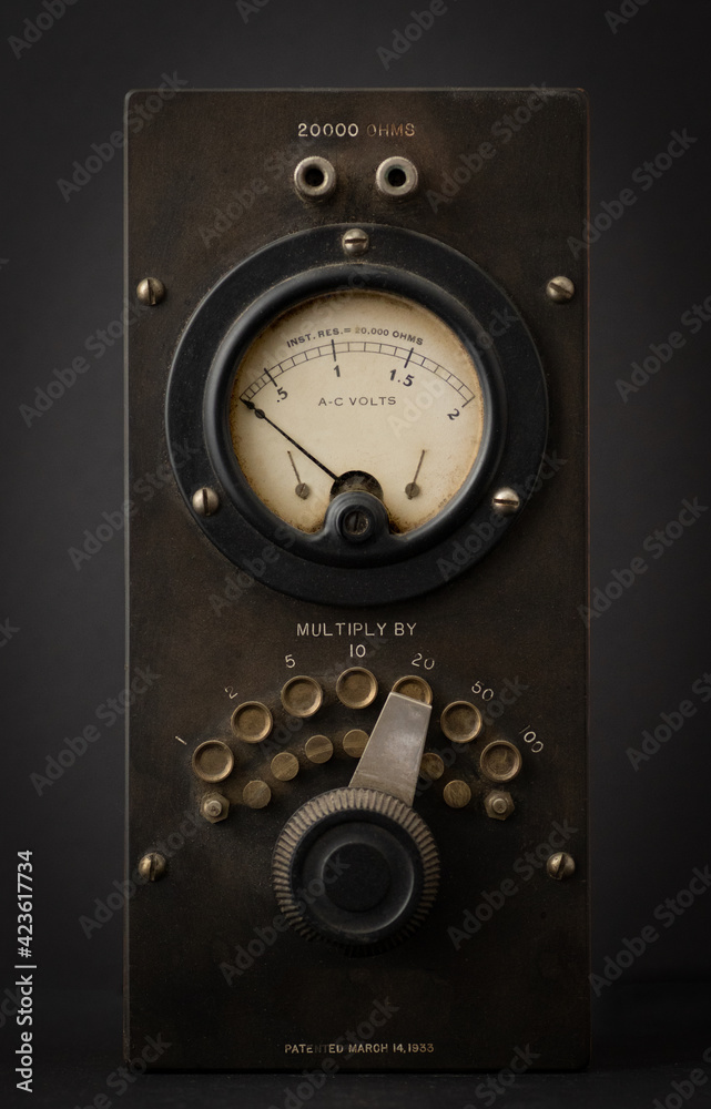 Fototapeta premium Vintage Electronic Instruments