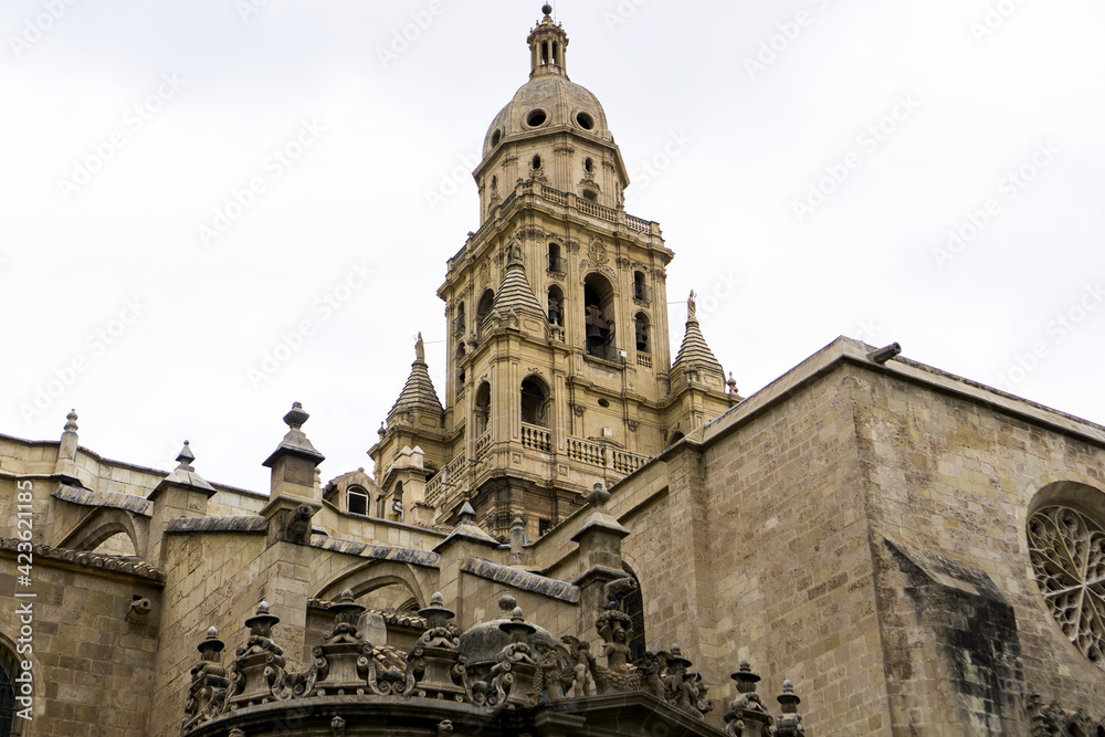 tower of the cathedral of murcia