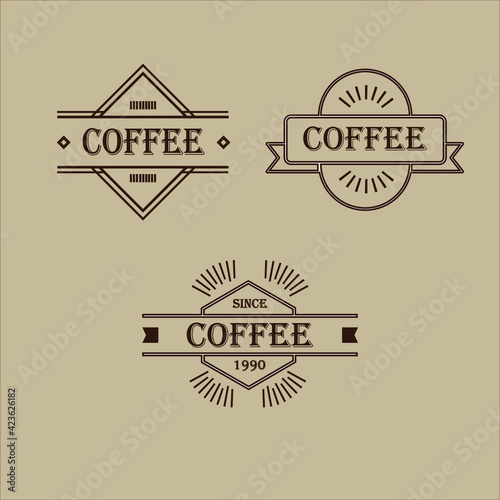 Coffee Vintage Logo Design