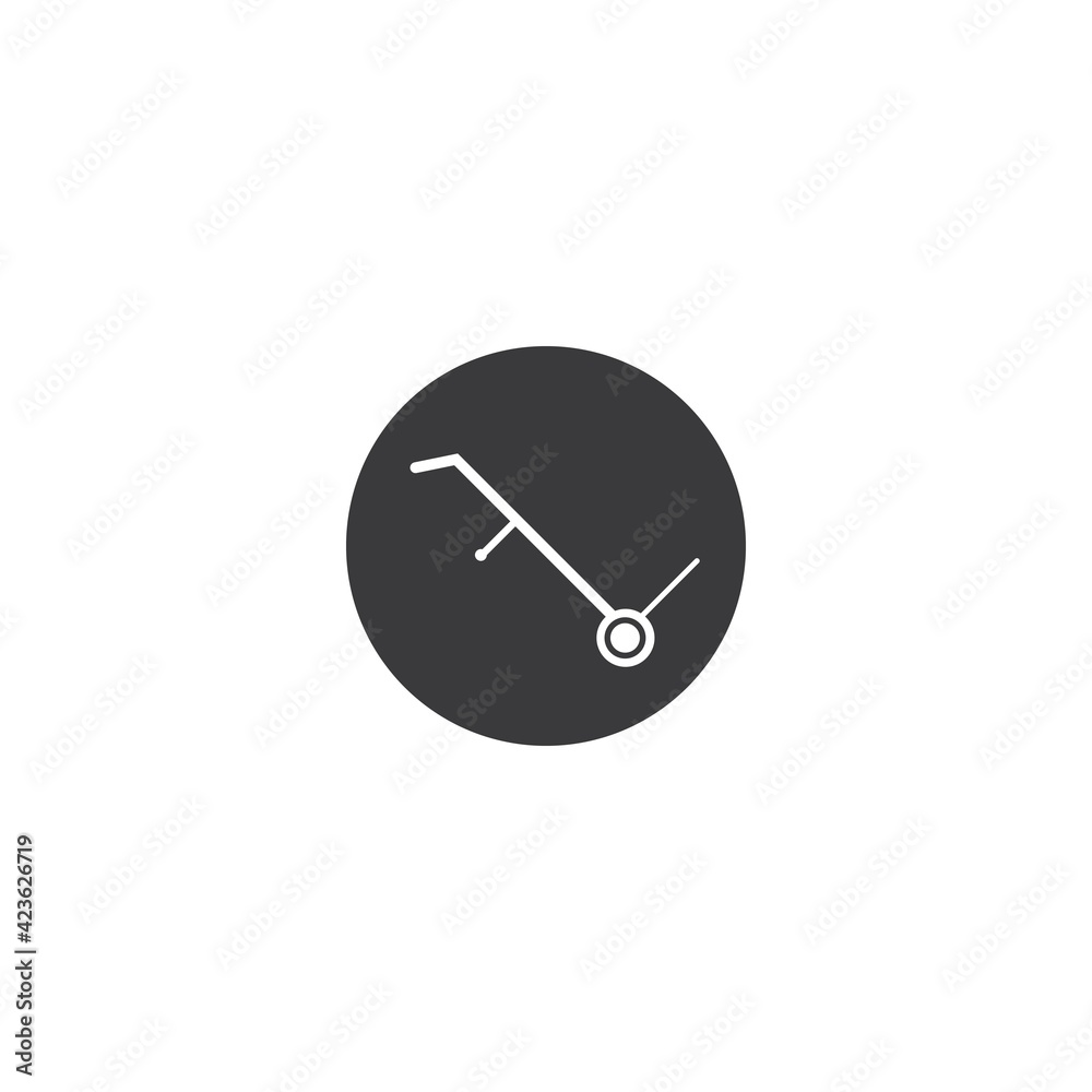 Hand truck icon Hand truck icon
