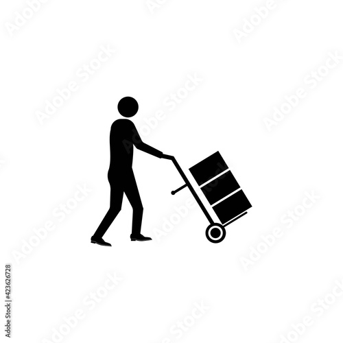hand truck icon