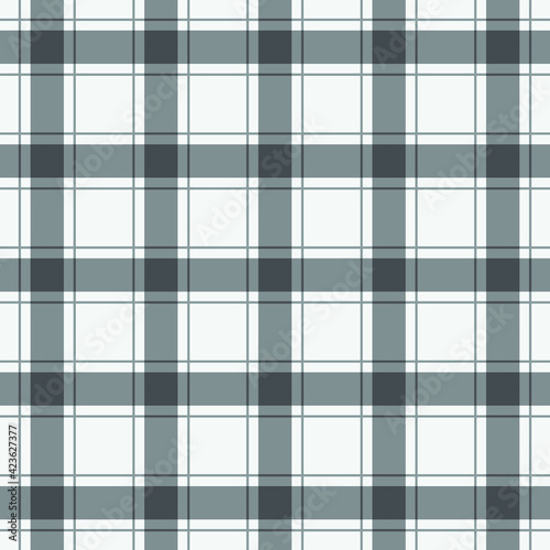 Gingham pattern. Texture from for plaid, tablecloths, clothes, shirts, dresses, and other textile products. Vector illustration.