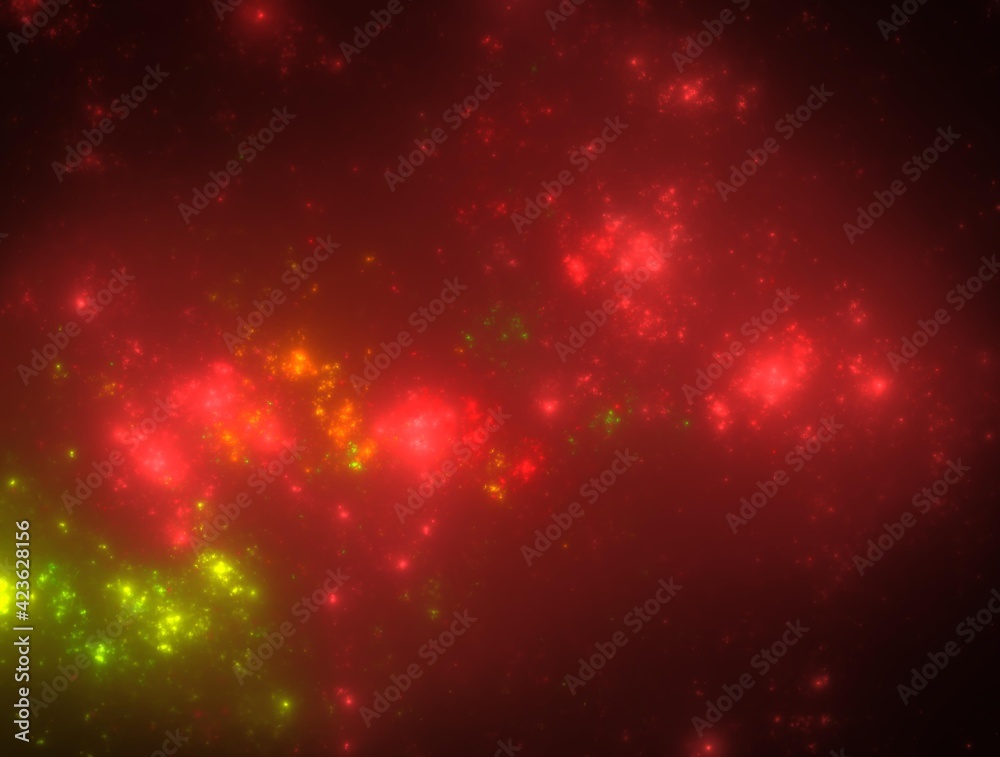 Fototapeta premium Imaginatory fractal background generated Image