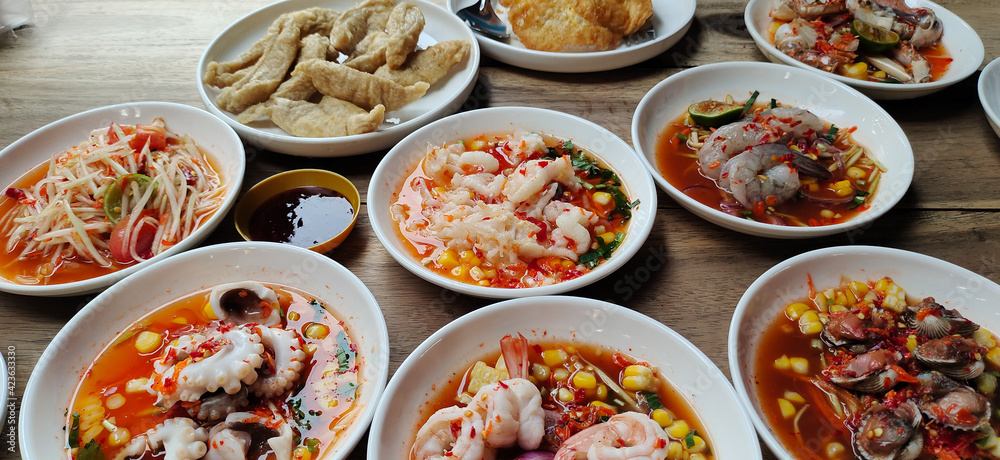 traditional thai food traditional thai food