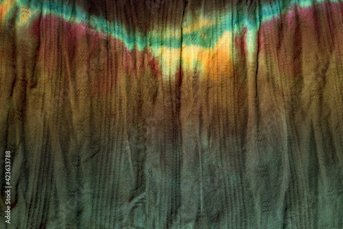 Pattern Dirty Paint Tie Dye Texture Artistic Fabric