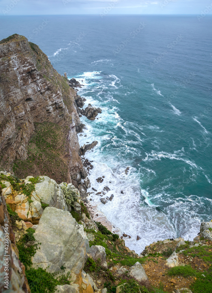 Cape Point of Cape Town, is a promontory at the southeast corner of the Cape Peninsula, which is a mountainous and scenic landform
