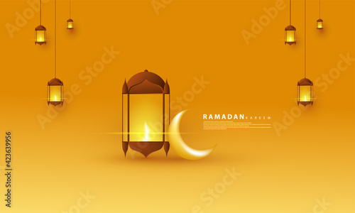 Islamic background  suitable for Islamic days or the holy month of Ramadan