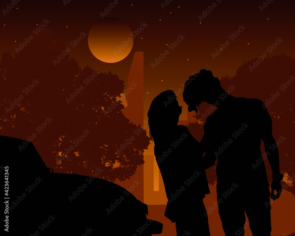 Amor nocturno en la ciudad Amor nocturno en la ciudad