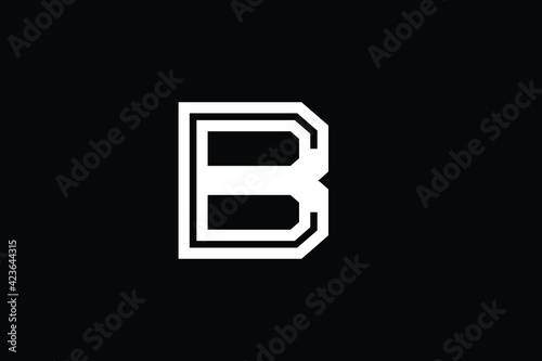BC logo letter design on luxury background. CB logo monogram initials letter concept. BC icon logo design. CB elegant and Professional letter icon design on black background. B C CB BC