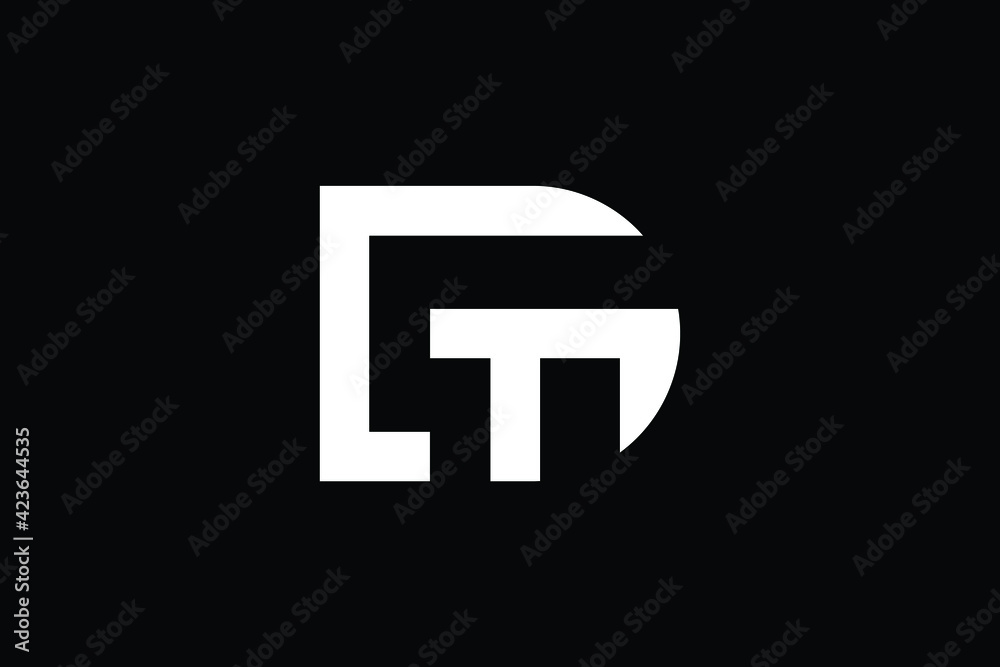 GT logo letter design on luxury background. TG logo monogram initials letter concept. GT icon logo design. TG elegant and Professional letter icon design on black background. G T GT TG GT logo letter design on luxury background. TG logo monogram initials letter concept. GT icon logo design. TG elegant and Professional letter icon design on black background. G T GT TG