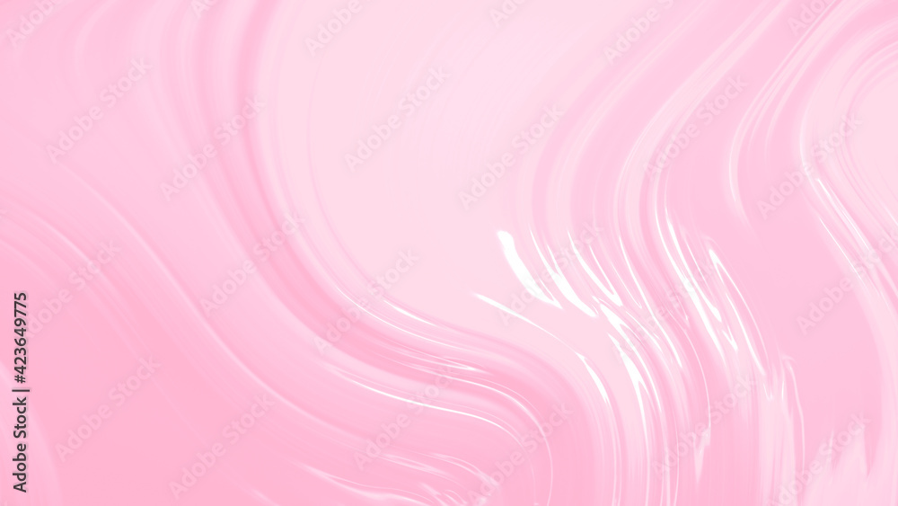 Abstract white pink rose gradient geometric texture background. Curved lines and shape with modern graphic design.