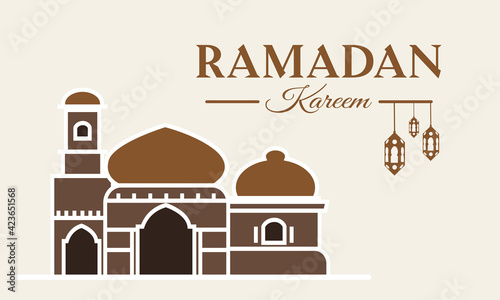 Ramadan kareem background,Ramadan Kareem Greeting Card,Happy Ramadan,Month of fasting for Muslims.