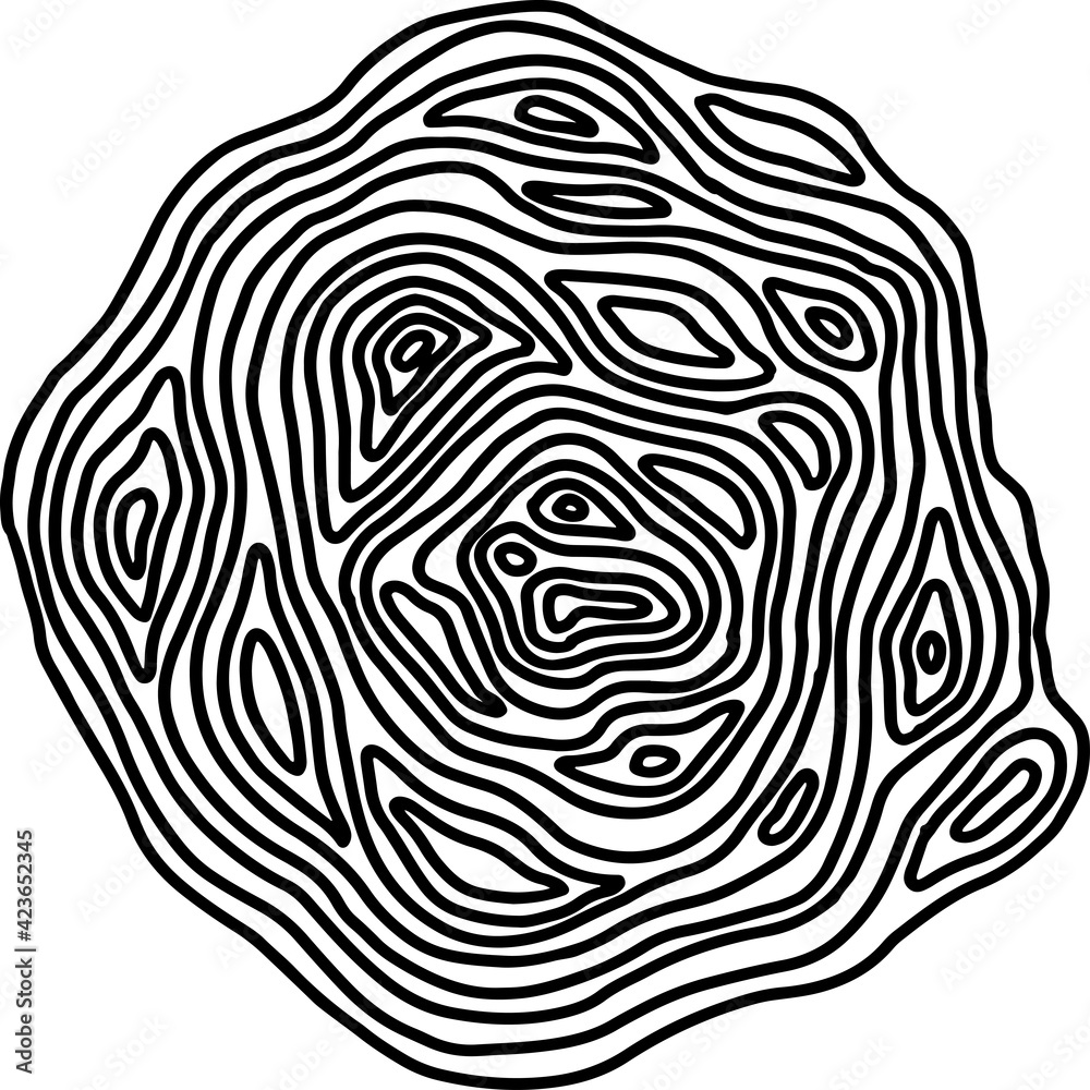 Marble wave pattern. Grunge shapes element. Vector illustration.