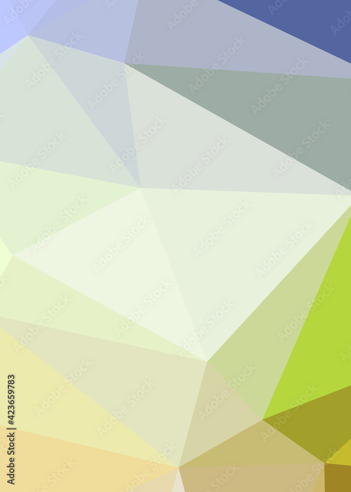 Abstract color Low-Polygones Generative Art background illustration Abstract color Low-Polygones Generative Art background illustration