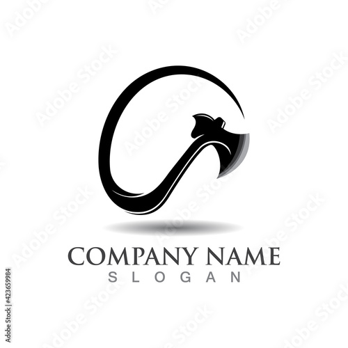 Axe logo icon design template elements, equipment symbol vector template sign