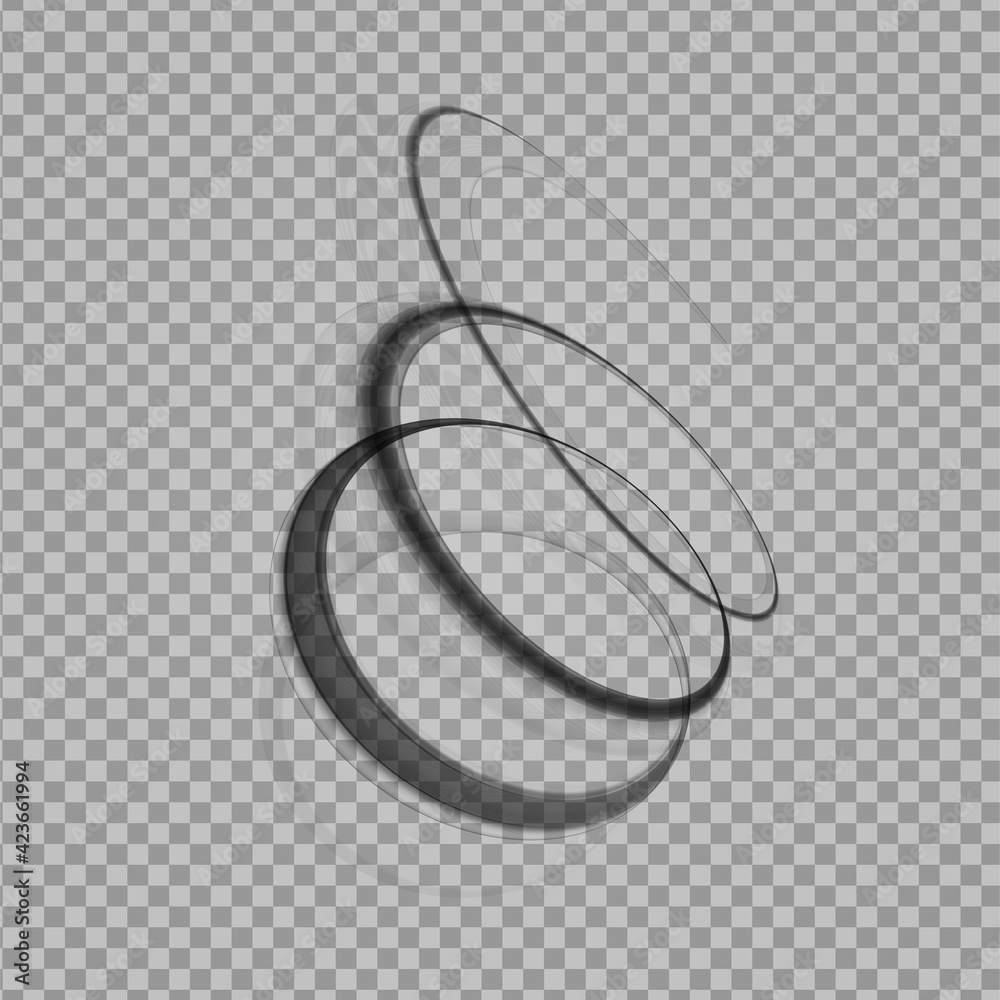 Abstract swirl shape Abstract swirl shape