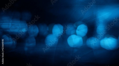 Beautiful abstract background in blue tones representing speed and action.