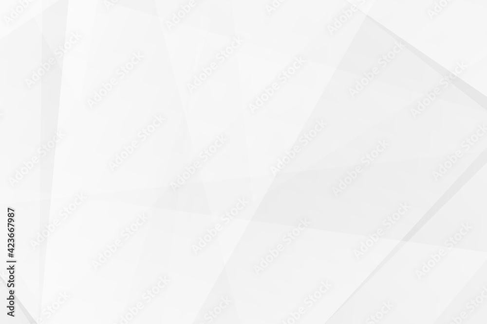 Obraz premium Abstract white and grey on light silver background modern design. Vector illustration EPS 10.