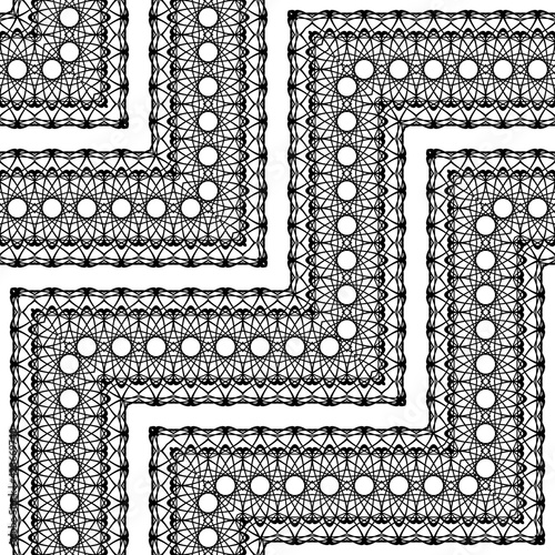 Design seamless zigzag decorative pattern