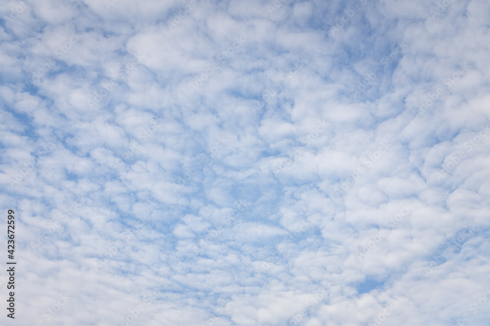 Blue sky with beautiful white clouds at sunny day Blue sky with beautiful white clouds at sunny day