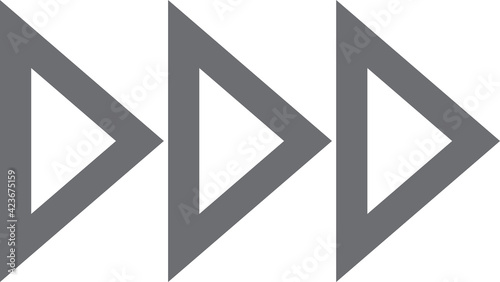 Free Download Modern arrows Vector line icon. Arrow different shapes in modern simple flat style for web design. - GFXLoad