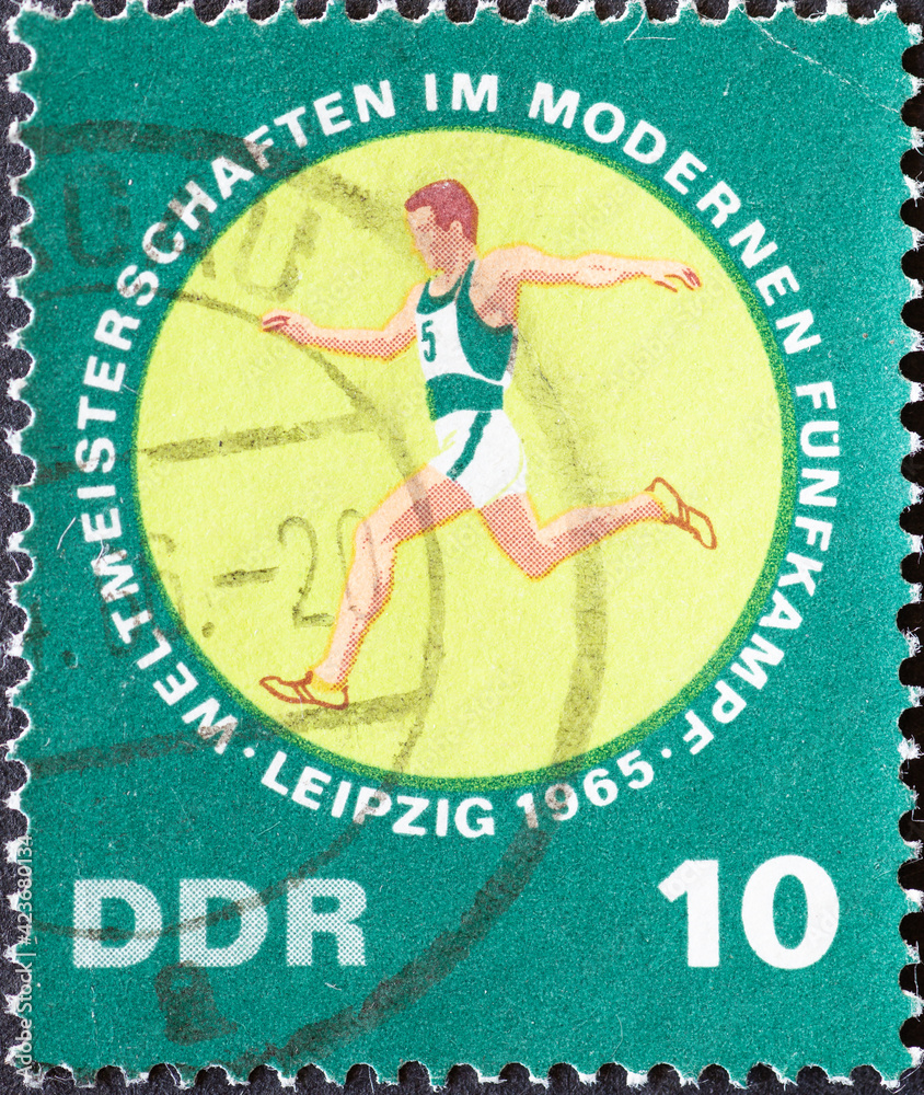 GERMANY DDR CIRCA 1965 A Postage Stamp From Germany GDR Showing A germany-ddr-circa-1965-a-postage-stamp-from-germany-gdr-showing-a