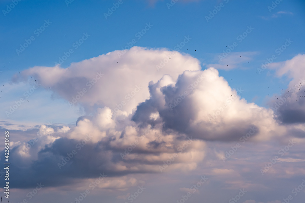 blue sky panorama with beautiful clouds. use for sky replacement blue sky panorama with beautiful clouds. use for sky replacement