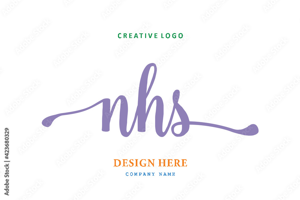 NHS lettering logo is simple, easy to understand and authoritative NHS lettering logo is simple, easy to understand and authoritative