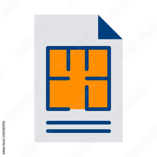floor plan icon