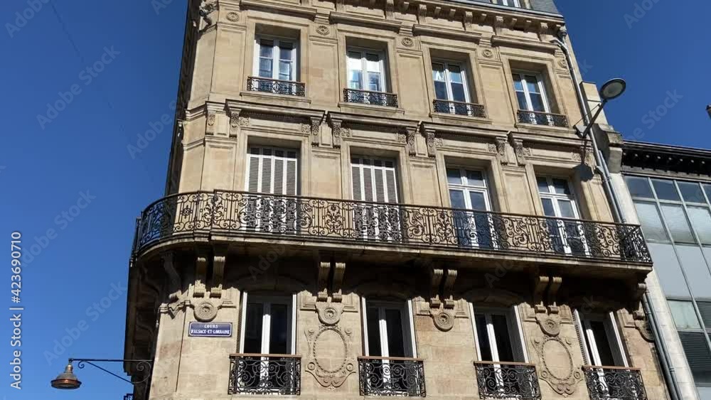 Immeuble ancien à Bordeaux, Gironde