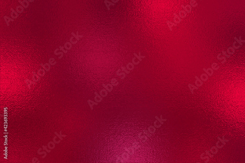 Maroon color background. Red sparkle texture foil. Metallic maroon gloss effect. Glitter surface. Metal burgundy shine pattern. Backdrop for design wine, business card, banners, covers, prints. Vector