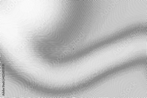 Abstract monochrome halftone pattern. Soft light spots 