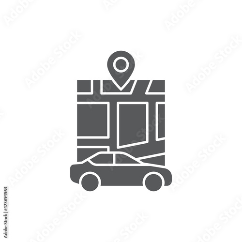 Car service icon isolated background. Auto mechanic service. Repair service auto mechanic. Maintenance sign. Vector Illustration