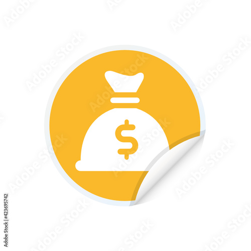 Money Bag - Sticker
