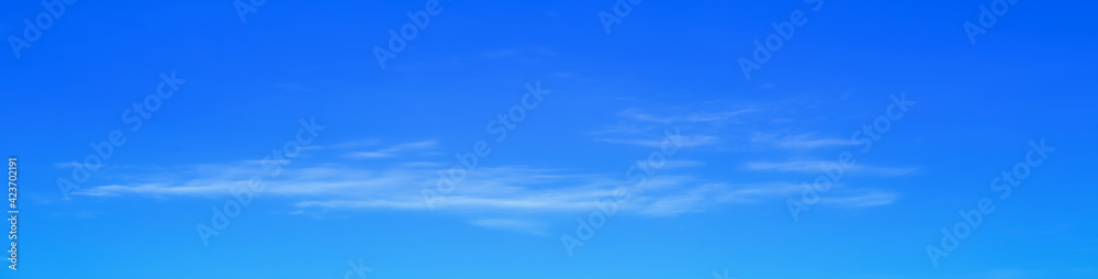 blue sky with beautiful natural white clouds