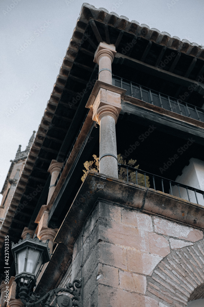 Obraz premium Historic spanish building.