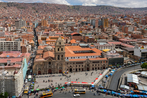 Plaza San Francisco - La Paz - Bolivia photo