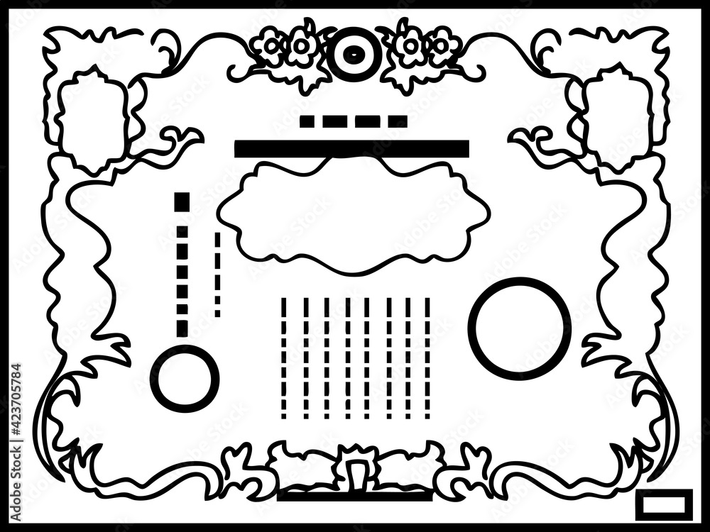 Obraz premium 株券