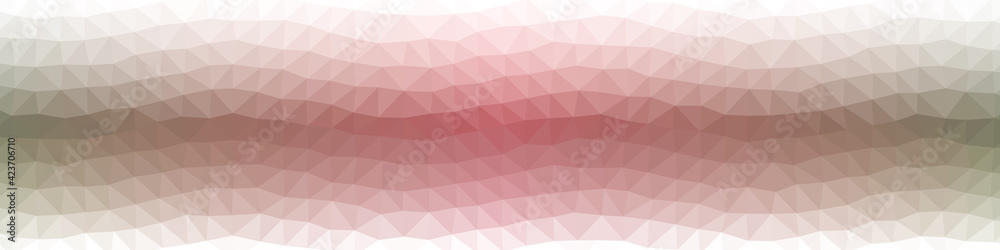 Fototapeta premium Abstract color Low-Polygones Generative Art background illustration