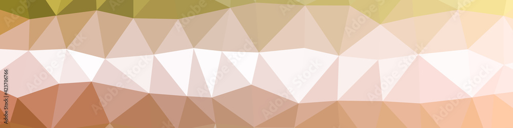 Abstract color Low-Polygones Generative Art background illustration
