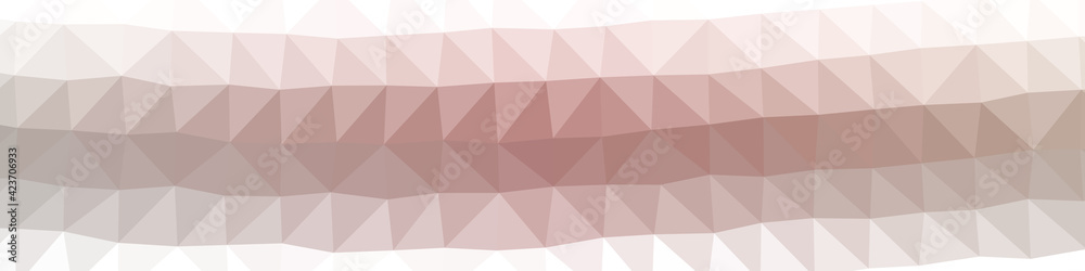 Fototapeta premium Abstract color Low-Polygones Generative Art background illustration