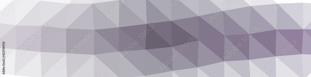 Fototapeta premium Abstract color Low-Polygones Generative Art background illustration