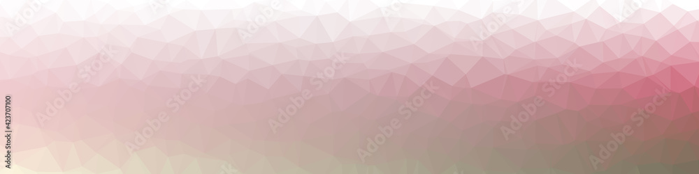 Obraz premium Abstract color Low-Polygones Generative Art background illustration