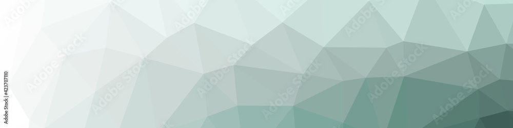 Abstract color Low-Polygones Generative Art background illustration