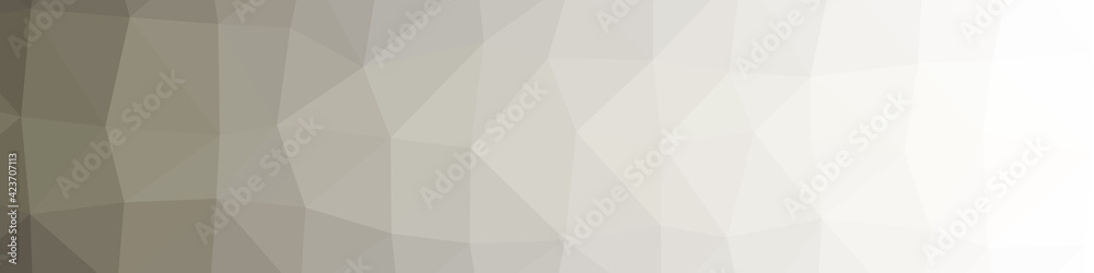 Obraz premium Abstract color Low-Polygones Generative Art background illustration
