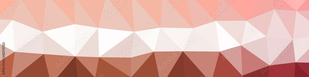 Abstract color Low-Polygones Generative Art background illustration
