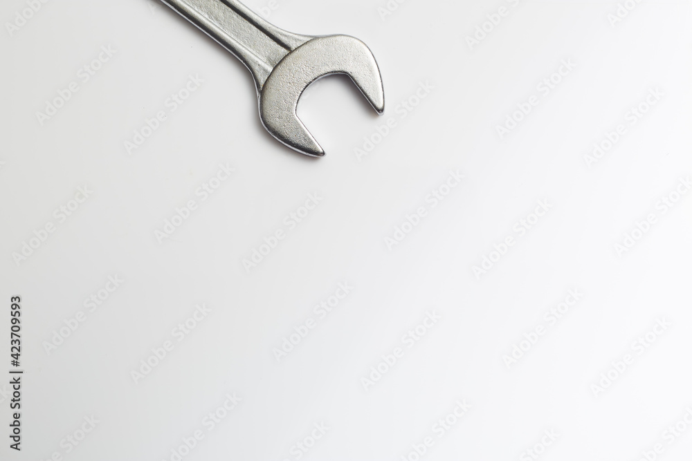Tools isolated against a white background Tools isolated against a white background